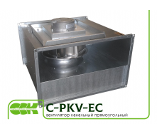 Вентилятор C-PKV-EC-100-50-6-220-RC канальный радиальный с EC-двигателем